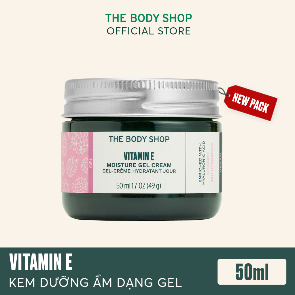 Gel dưỡng ẩm The Body Shop Vitamin E 50ml