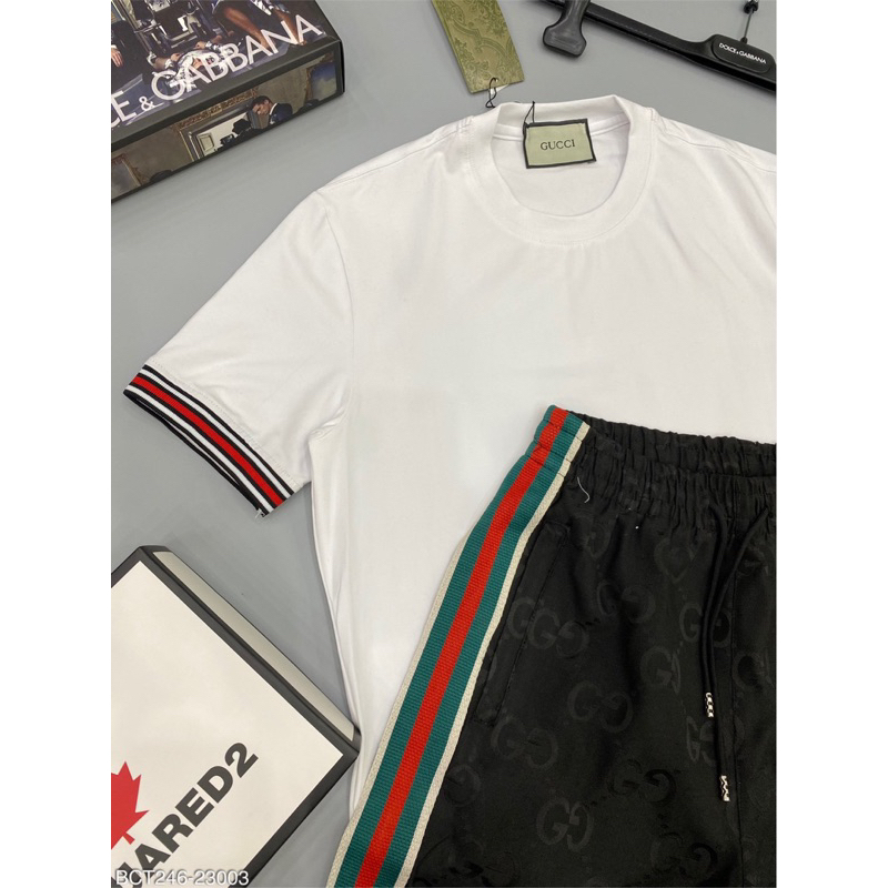 Bộc côch tay G.C hoạ tiết bo tay và ống quần trẻ trung