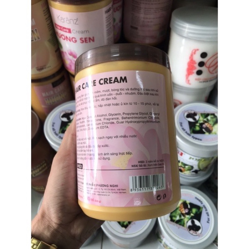 Dầu hấp ủ hương sen 1000ml