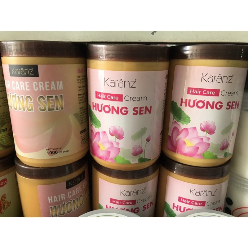 Dầu hấp ủ hương sen 1000ml