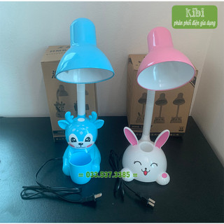 Đèn học cute, đèn làm việc để bàn hình con vật ngộ nghĩnh chống cận, chống loá mắt