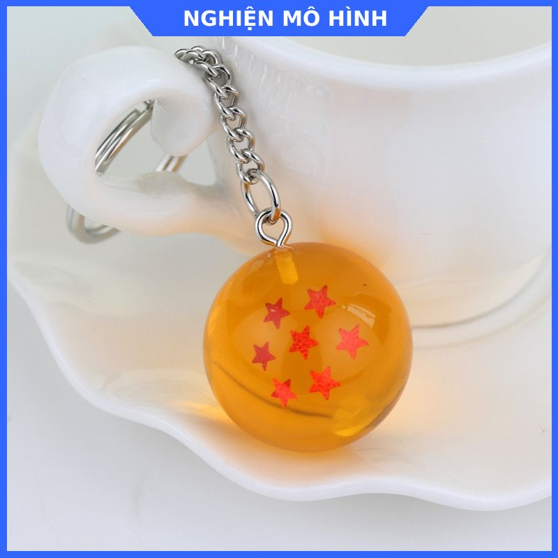 Móc khoá Bảy Viên Ngọc Rồng cao cấp 1 sao đến 7 sao Dragon Ball