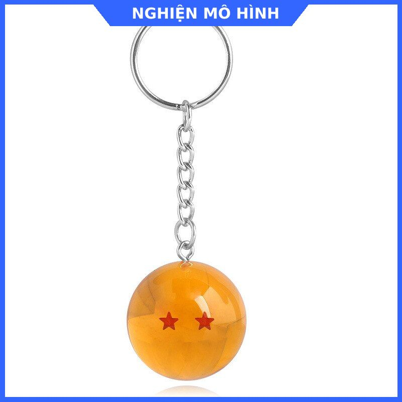 Móc khoá Bảy Viên Ngọc Rồng cao cấp 1 sao đến 7 sao Dragon Ball