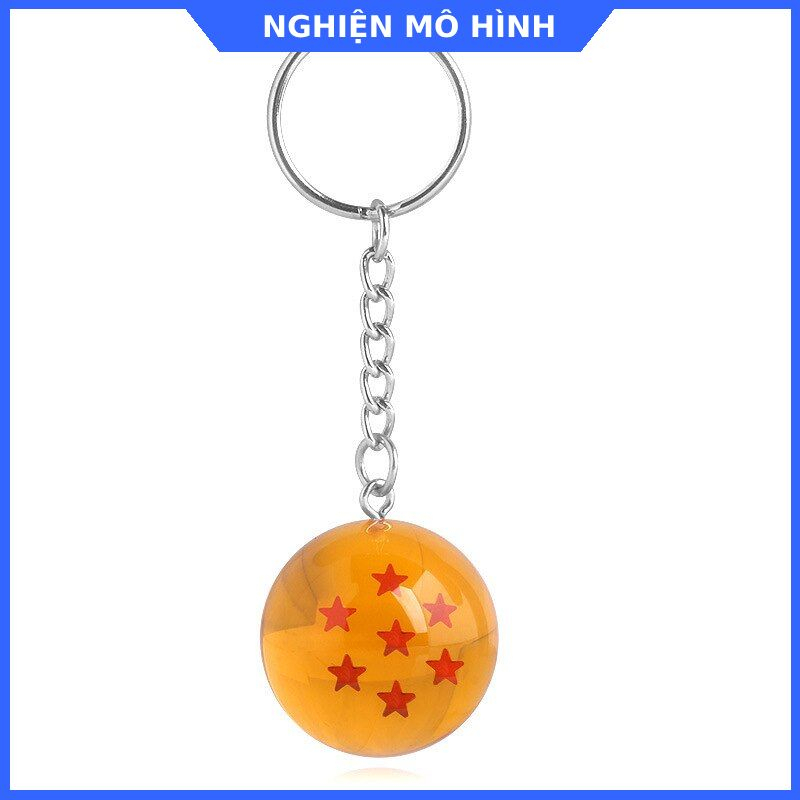 Móc khoá Bảy Viên Ngọc Rồng cao cấp 1 sao đến 7 sao Dragon Ball
