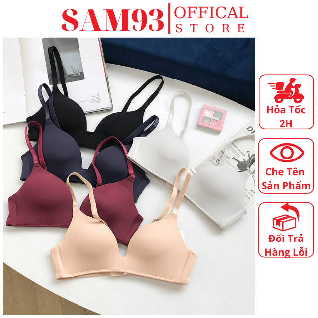 Áo Lót Đúc Su Không Gọng Thông Hơi Cao Cấp - SAM93 A24
