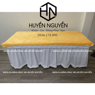 Khăn Spa Kích Thước 90-190cm Chất Microfiber Dày Đẹp Siêu Mềm Mịn