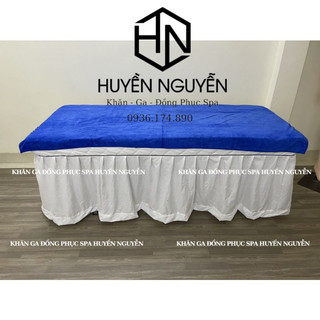 Khăn Spa Kích Thước 90-190cm Chất Microfiber Dày Đẹp Siêu Mềm Mịn