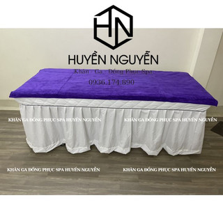 Khăn Spa Kích Thước 90-190cm Chất Microfiber Dày Đẹp Siêu Mềm Mịn