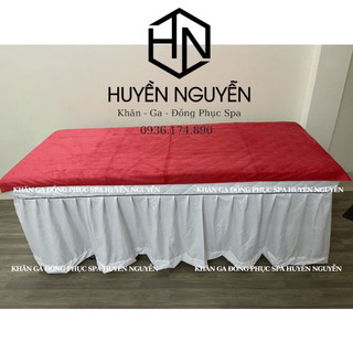 Khăn Spa Kích Thước 90-190cm Chất Microfiber Dày Đẹp Siêu Mềm Mịn