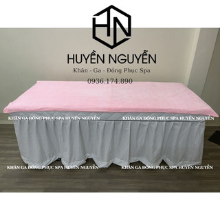 Khăn Spa Kích Thước 90-190cm Chất Microfiber Dày Đẹp Siêu Mềm Mịn