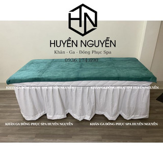 Khăn Spa Kích Thước 90-190cm Chất Microfiber Dày Đẹp Siêu Mềm Mịn