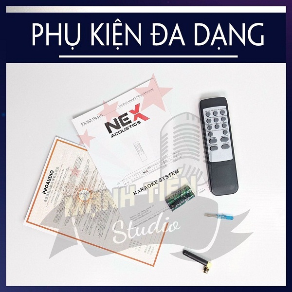Vang Cơ N.E.X 30plus có Bluetooth-Chóng hú-Reverb-Ngõ Optical
