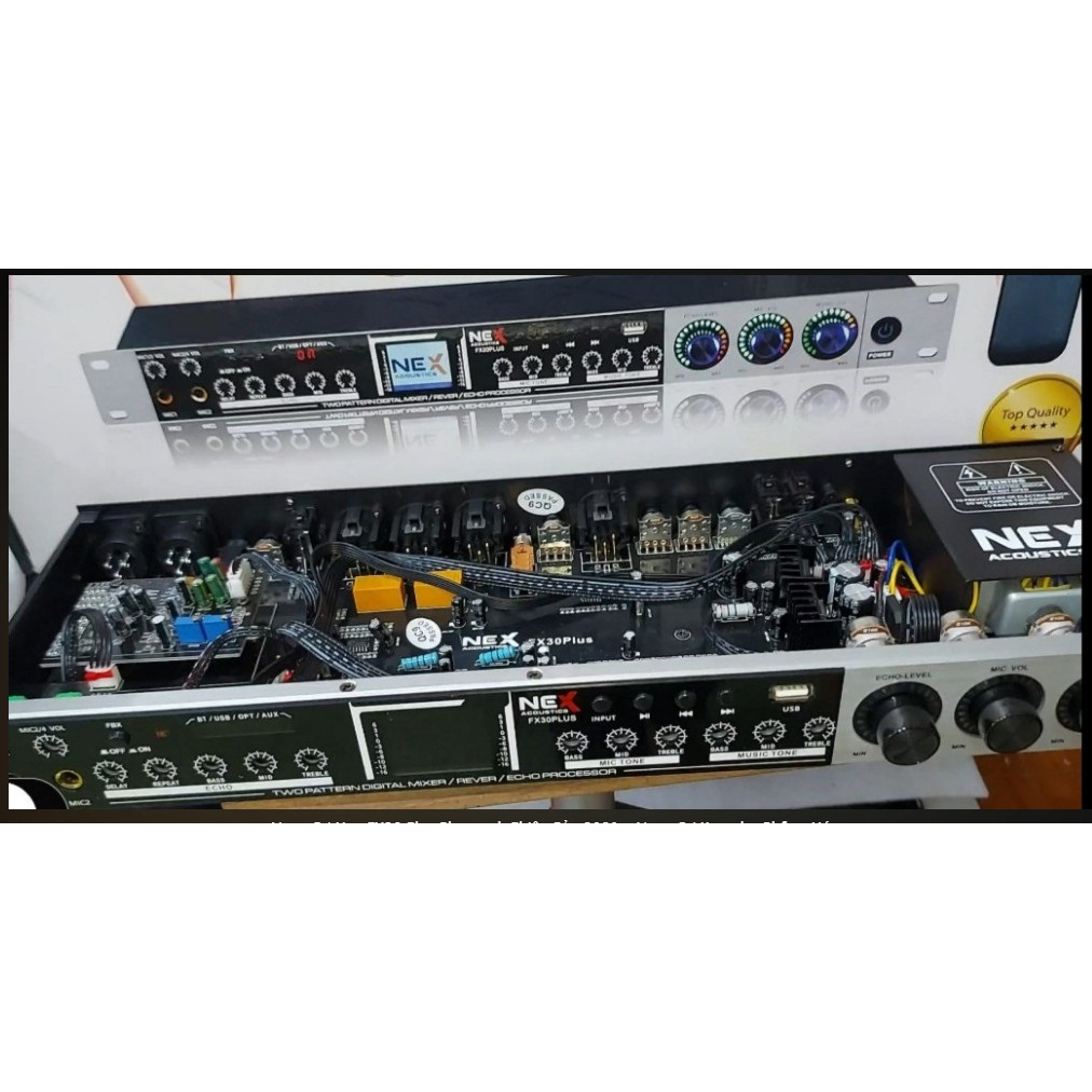 Vang Cơ N.E.X 30plus có Bluetooth-Chóng hú-Reverb-Ngõ Optical