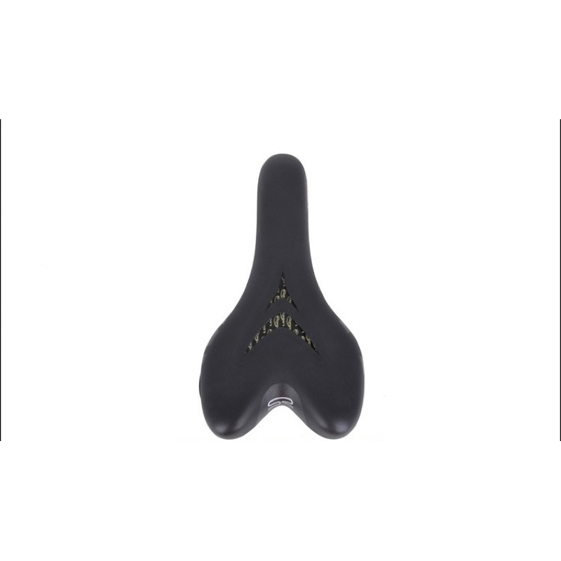 Yên xe đạp Selle Royal LOOKIN A200URO thương hiệu Ý, màu đen, chất liệu Silicone đặc biệt êm ái