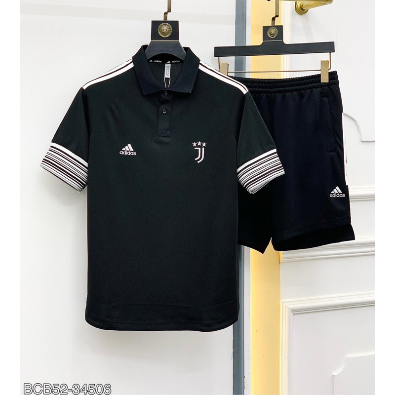 Bộ thể thao cộc Juv nổi bật ,hoạ tiết sọc 2 cánh tay cực chất