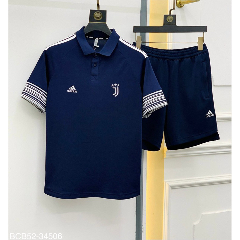 Bộ thể thao cộc Juv nổi bật ,hoạ tiết sọc 2 cánh tay cực chất