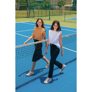 OLV - Quần Flare Jeans in Black