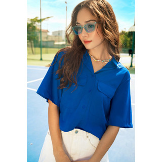 OLV - Áo Zynne Top In Blue