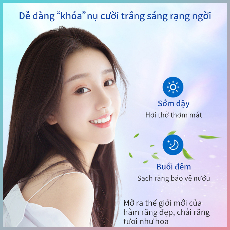 Kem đánh răng Làm trắng răng 100g Giảm sâu răng Làm sạch mảng bám Loại bỏ kem đánh răng làm trắng vàng