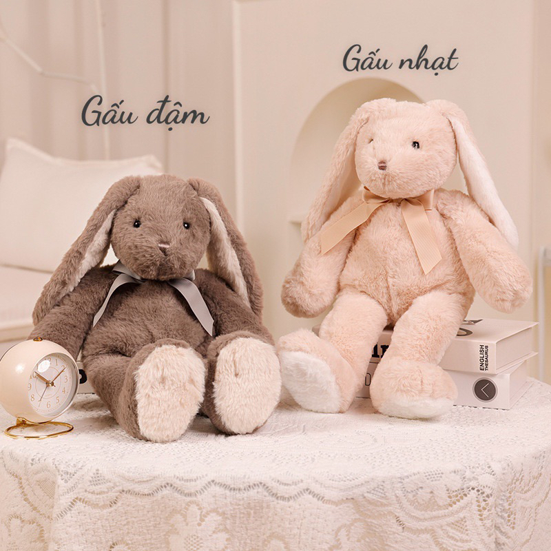 Thỏ bông THÊU TÊN cho bé iu style hàn quốc