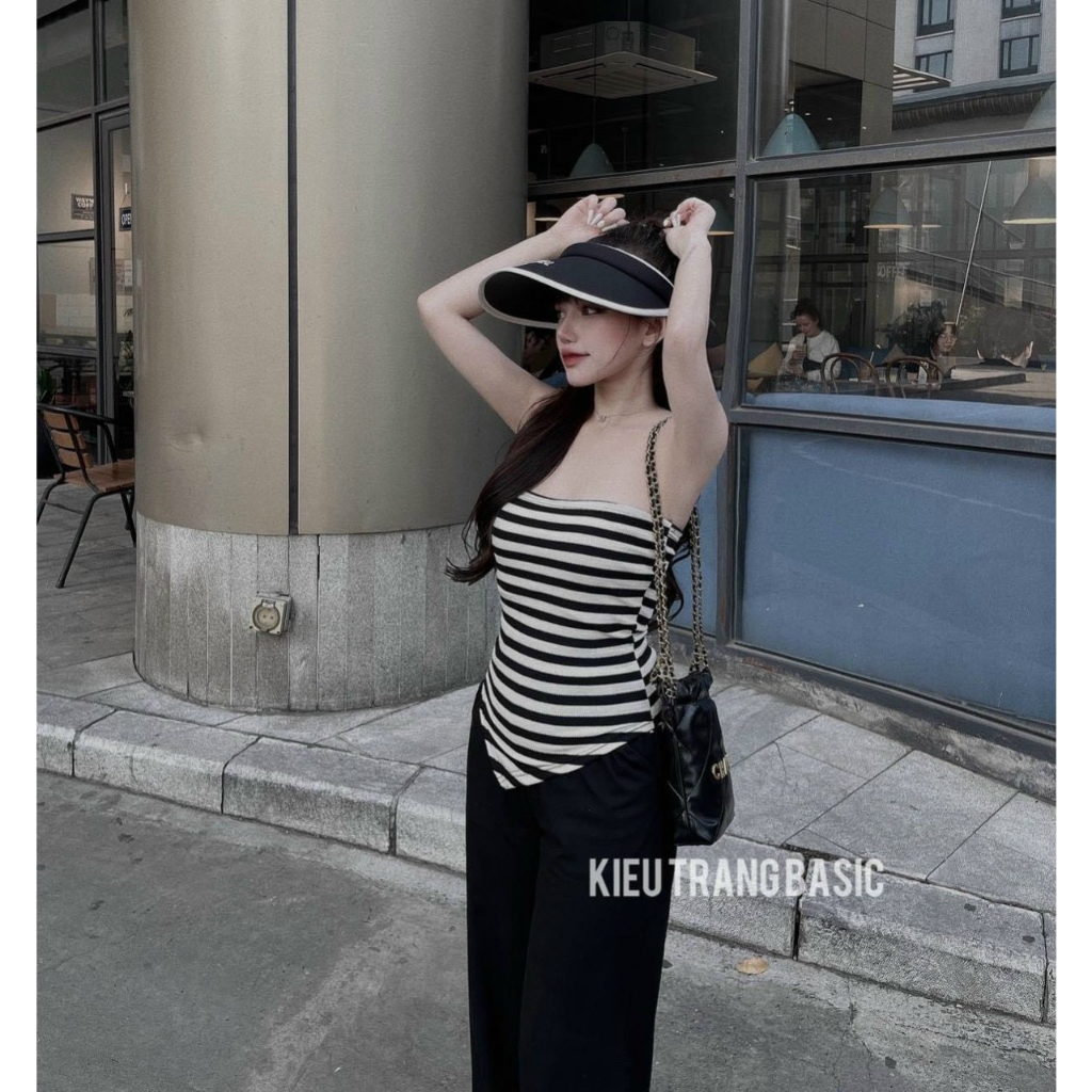 Sét bộ cúp ngực sang chảnh quý phái,bộ cúp ngực chéo tà ống rộng cực xinh chất đẹp chuẩn from dáng