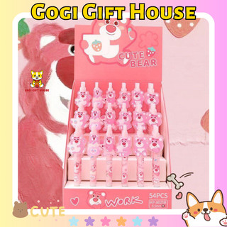 Bút viết gel mực đen Gấu dâu Lotso icon hot trend