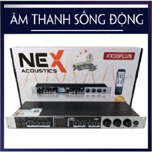 Vang Cơ N.E.X 30plus có Bluetooth-Chóng hú-Reverb-Ngõ Optical