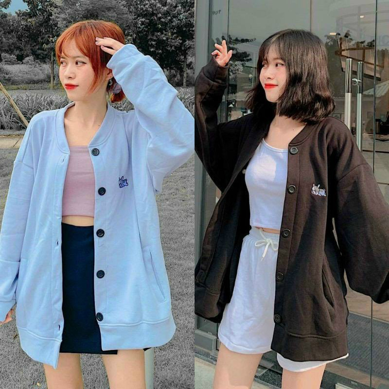 Áo khoác Bomber Teddy form rộng, Local Brand unisex nam nữ