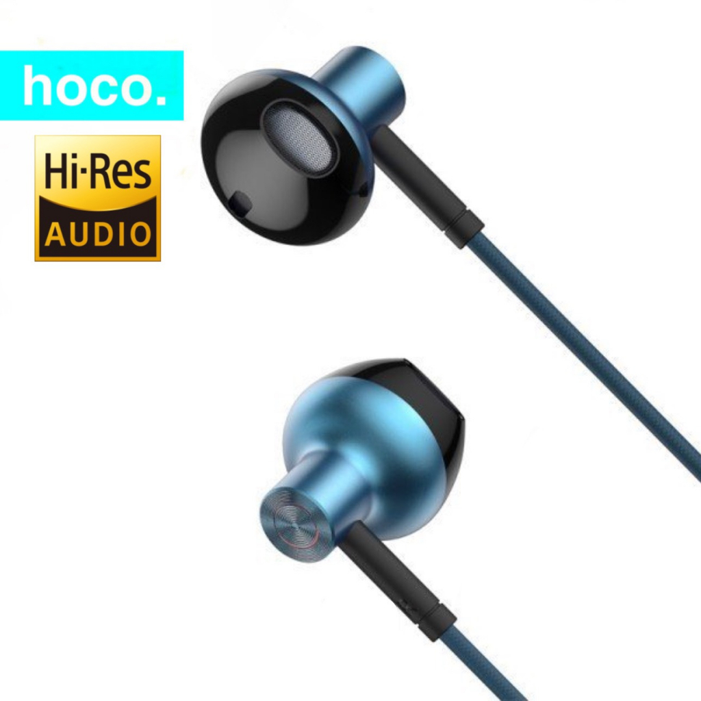 Tai nghe có dây có mic Hoco âm thanh vòm 6d thiết kế chống mỏi tai dùng cho iphone samsung xiaomi ...