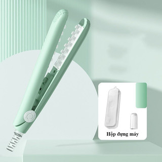 Máy dập phồng chân vuông - Máy dập xù chân tóc mini