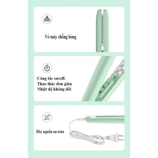 Máy dập phồng chân vuông - Máy dập xù chân tóc mini