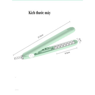 Máy dập phồng chân vuông - Máy dập xù chân tóc mini