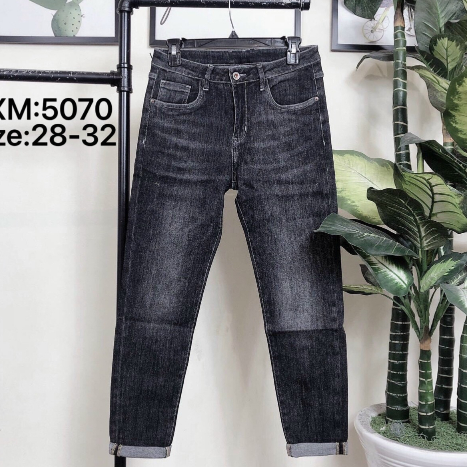 Quần jean nam theo phong cách baggy cao cấp hợp thời trang sang trọng vải như hình