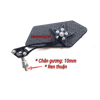 Gương chiếu hậu xe máy 5 cạnh (01 chiếc bên trái)
