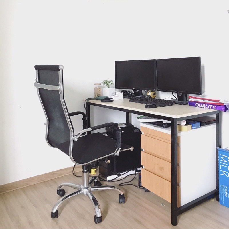 Ghế xoay văn phòng lưng lưới full ghế thoáng mát không nóng