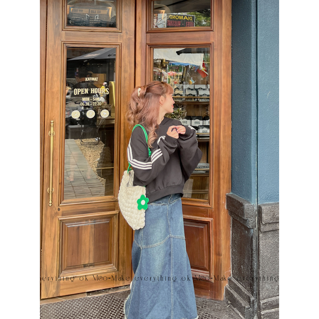 Áo Hoodie thể thao phom lửng cotton da cá | BigBuy360 - bigbuy360.vn