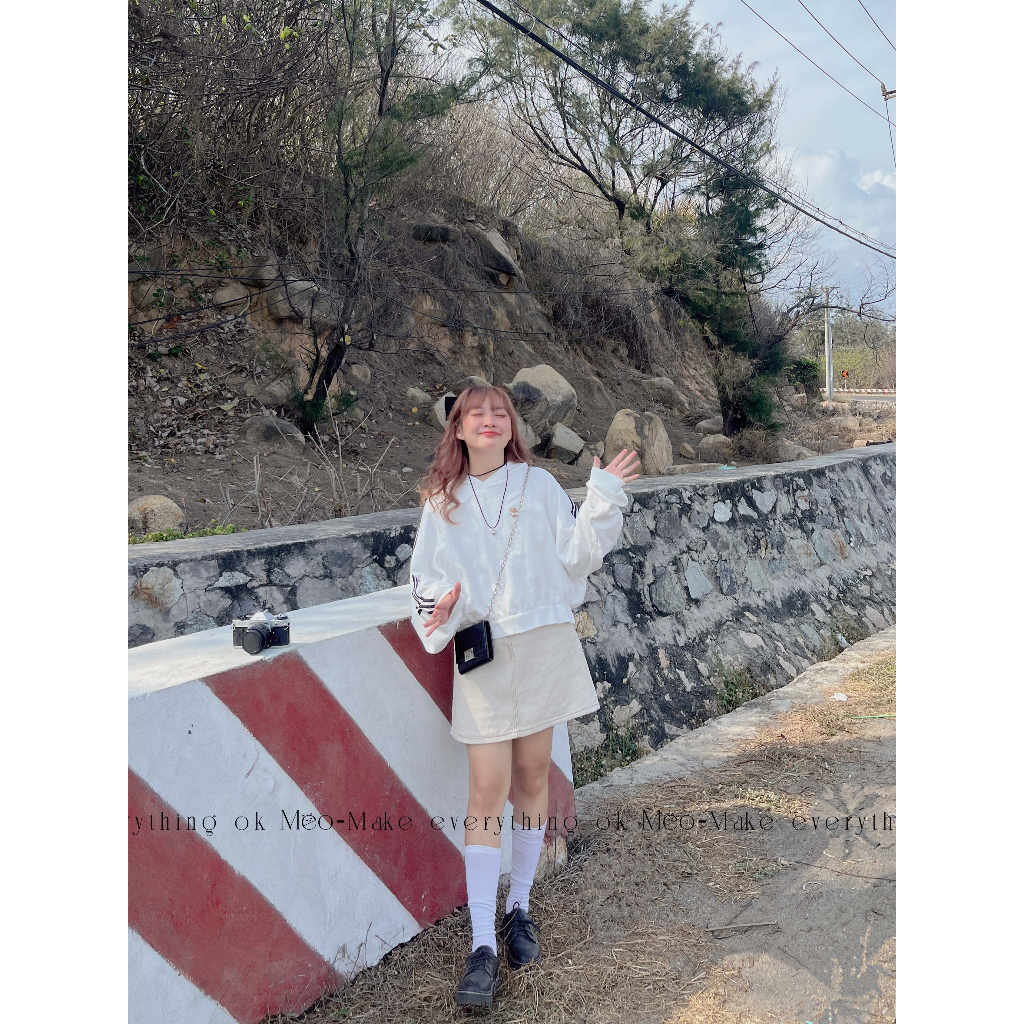 Áo Hoodie thể thao phom lửng cotton da cá | BigBuy360 - bigbuy360.vn