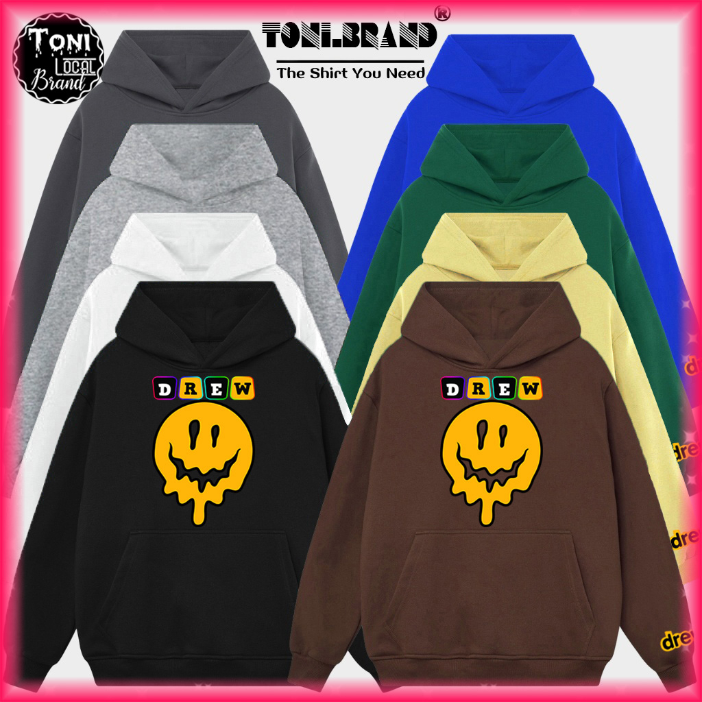 Áo Hoodie Drew Local Brand Ghost - Áo Khoác Nỉ bông dày Unisex (HD2890L - Full Box - Kèm Video Ảnh Thật)