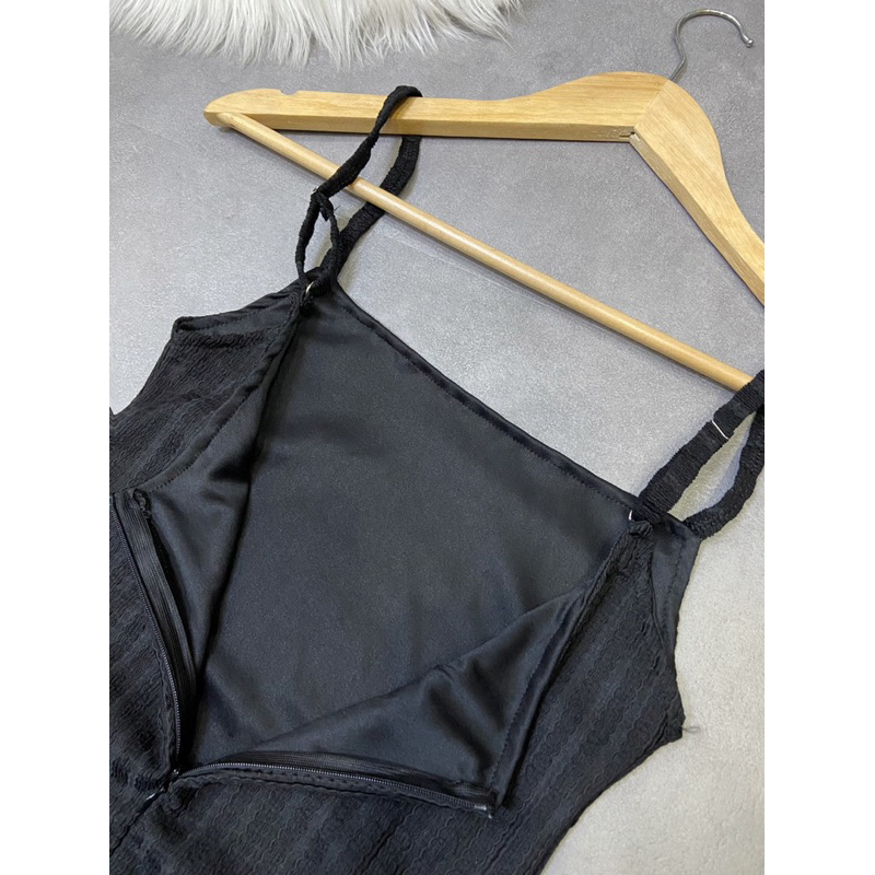 Đầm thiết kế 2 dây xốp dài ( hình thật shop chụp ) - CarotShop