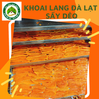 Khoai lang mật sấy dẻo, 250gr, mẫu hút chân không