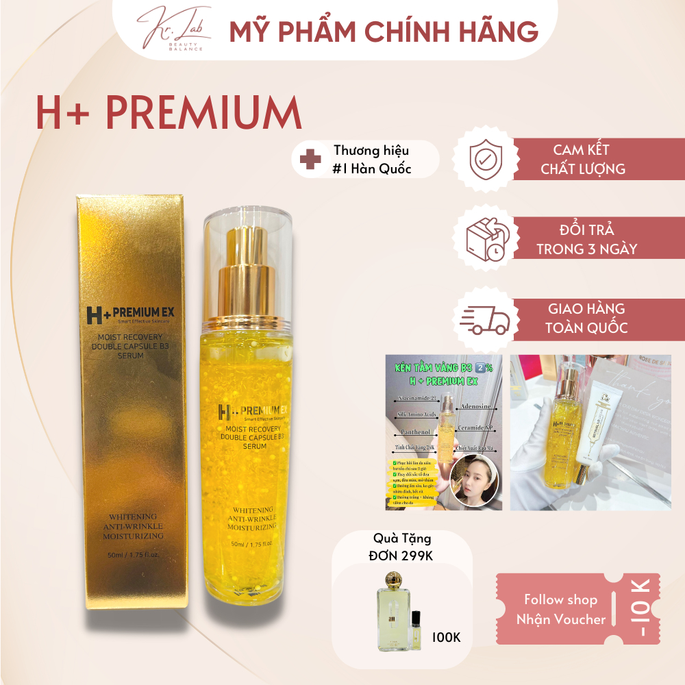 Serum kén tằm vàng B3 ⚡ CHẤT LƯỢNG CAO ⚡ Serum cấp ẩm, dưỡng da căng mịn