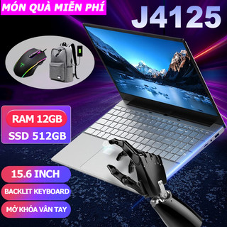 laptop 100% mới 12th Gen 15.6inch Intel Celeron J4125 RAM 8G+256GB SSD Windows bảo hành 2 năm laptop giá rẻ cho học sinh