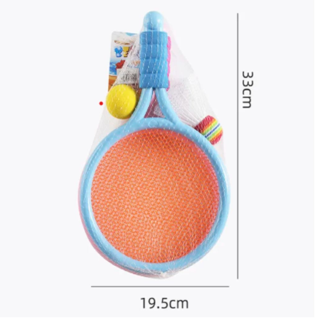 Vợt tennis vợt cầu lông cho bé, đồ chơi thúc đẩy khả năng vận động cho các bé.
