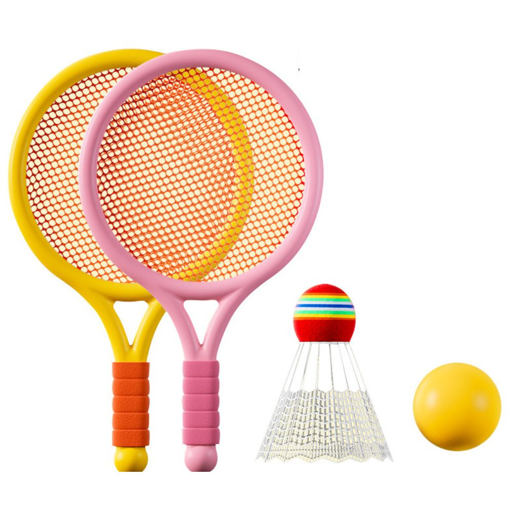 Vợt tennis vợt cầu lông cho bé, đồ chơi thúc đẩy khả năng vận động cho các bé.