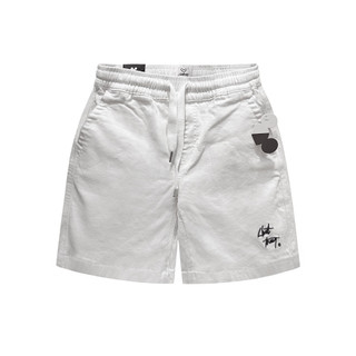 Quần trắng big kid short jean lưng thun chuottrang