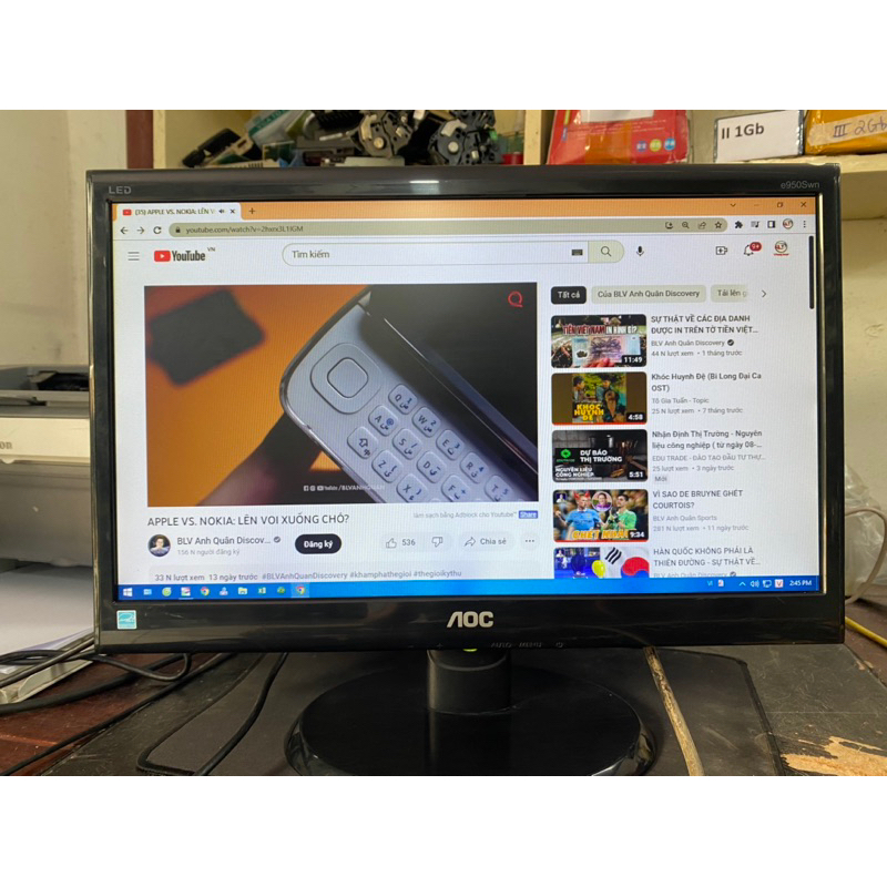 Màn Hình AOC 19inch sáng đẹp