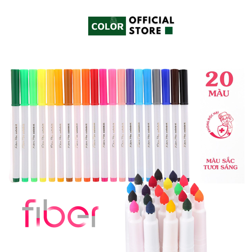 Bút Lông Màu Fiber Pen Thiên Long FP-C03