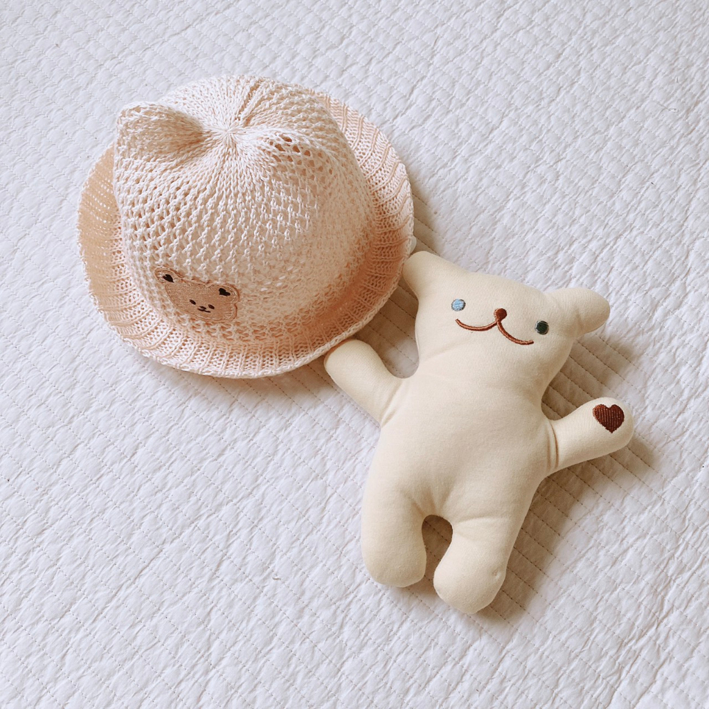 Thú bông organic siêu đáng yêu, nhỏ gọn vừa tay bé -Doowa
