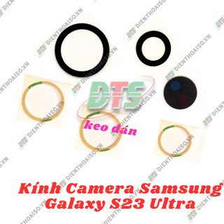 Kính camera Sammsung S23 Ultra kèm keo dán