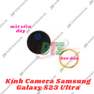 Kính camera Sammsung S23 Ultra kèm keo dán